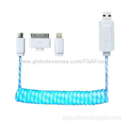EL Light USB Spring 30-pin USB Cable, 1.5m Length